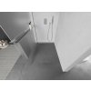MEXEN/S - KIOTO Sprchová zástěna WALK-IN s poličkou a držákem ručníků 80 x 200, matné sklo 8 mm, chrom 800-080-121-01-30