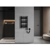 MEXEN/S - Ares radiátor + topná tyč 700 x 400 mm, 300 W, černá W102-0700-400-6300-70