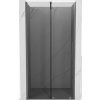 MEXEN/S - Velar posuvné sprchové dveře 120 cm, grafit, grafit metal 871-120-000-41-95