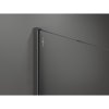MEXEN/S - Kioto Sprchová zástěna WALK-IN 80 x 70 cm, černý vzor, grafit kartáčovaná 800-080-202-66-70-070