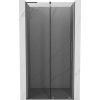 MEXEN/S - Velar L posuvné sprchové dveře 110 cm, grafit, grafit metal 871-110-003-41-95