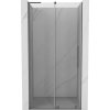 MEXEN/S - Velar L posuvné sprchové dveře 90 cm, transparent, grafit metal 871-090-003-01-95