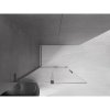 MEXEN/S - Velar L Sprchová zástěna posuvná Walk-in 90 x 200 cm, transparent 8 mm, grafit metal 871-090-003-03-95