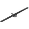 MEXEN - Flat 360° Super Slim podlahový žlab otočný 90, černý 1751090