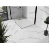 MEXEN/S - Stone+ obdélníková sprchová vanička 140 x 90, bílá, mřížka zlatá 44109014-G