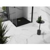 MEXEN/S - Stone+ čtvercová sprchová vanička 90 x 90, černá, mřížka zlatá 44709090-G