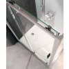 CERSANIT - Sprchový kout ARTECO obdélník 100x80x190, posuv, čiré sklo S157-011