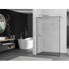 MEXEN/S - KIOTO Sprchová zástěna WALK-IN 60x200 cm 8 mm, chrom, černý profil 800-060-101-01-70