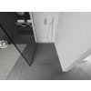 MEXEN/S - KIOTO Sprchová zástěna WALK-IN 60x200 cm 8 mm, chrom, černý profil 800-060-101-01-70
