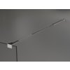 MEXEN/S - KIOTO Sprchová zástěna WALK-IN 60x200 cm 8 mm, chrom, černý profil 800-060-101-01-70