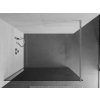 MEXEN/S - KIOTO Sprchová zástěna WALK-IN 90x200 cm 8 mm, chrom, kouřové sklo 800-090-101-01-40