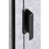 DEANTE - Kerria plus černá - Sprchové dveře bez stěnového profilu, systém Kerria Plus, 80 cm - skládací KTSXN42P