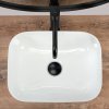 REA - Umyvadlo na desku Demi Mini White REA-U5064