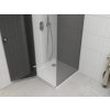MEXEN/S - Roma sprchový kout 80x80, grafit, chrom + bílá vanička se sifonem 854-080-080-01-40-4010