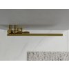 MEXEN - Neptun otopný žebřík/radiátor 1200 x 500 mm, 360 W, zlatá W101-1200-500-00-50