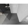 MEXEN/S - Kioto Sprchová zástěna WALK-IN 55 x 200, transparent 8 mm, bílá 800-055-101-20-00