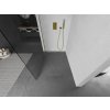 MEXEN/S - Kioto Sprchová zástěna WALK-IN 55 x 200, transparent 8 mm, zlatá 800-055-101-50-00