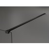 MEXEN/S - Kioto Sprchová zástěna WALK-IN 55 x 200, transparent 8 mm, černá 800-055-101-70-00