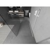 MEXEN/S - Kioto Sprchová zástěna WALK-IN volněstojící 105 x 200, transparent 8 mm, bílá 800-105-002-20-00