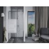 MEXEN - APIA posuvné dveře 115x190 cm 5mm chrom pasy 845-115-000-01-20