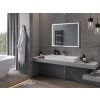 MEXEN - Miko zrcadlo s osvětlením 100 x 80 cm, LED 600 9819-100-080-611-00