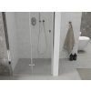 MEXEN - Lima skládací sprchové dveře 115, transparent, chrom se stěnovým profilem 856-115-000-01-00