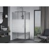 MEXEN/S - APIA sprchový kout 115x80, dekor - pruhy, chrom 840-115-080-01-20