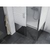 MEXEN/S - APIA sprchový kout 115x80, dekor - pruhy, chrom 840-115-080-01-20