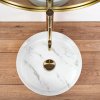 REA - Umyvadlo na desku Sami Nature Marble REA-U6606