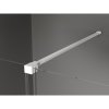 MEXEN/S - Velar Sprchová zástěna posuvná Walk-in 90 x 200 cm, dekor 8 mm, bílá 871-090-000-33-20