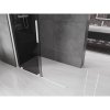 MEXEN/S - Velar Sprchová zástěna posuvná Walk-in 150 x 200 cm, grafit 8 mm, bílá 871-150-000-43-20