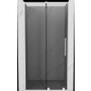 MEXEN/S - Velar posuvné sprchové dveře 110 cm, grafit, bílá 871-110-000-41-20