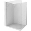 MEXEN/S - KiotoL Sprchová zástěna WALK-IN Walk-in 80 x 200 cm, transparent, nikl kartáčovaný 800-080-103-97-06