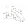 MEXEN/S - Libra R77 vanová baterie s příslušenstvím, zlato 74513R77-50