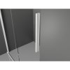 MEXEN/S - Velar posuvné sprchové dveře Walk-in 100, transparent, bílá 871-100-000-03-20