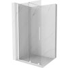 MEXEN/S - Velar posuvné sprchové dveře Walk-in 100, transparent, bílá 871-100-000-03-20