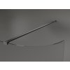 MEXEN/S - Kioto Sprchová zástěna WALK-IN Walk-in 120 x 200 cm, transparent 8 mm, grafit kartáčovaná 800-120-101-66-06