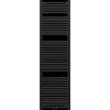 MEXEN - Mars otopný žebřík/radiátor 1800 x 500 mm, 814 W, černá   W110-1800-500-00-70