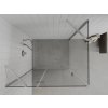 MEXEN/S - ROMA sprchový kout 80x70, transparent, chrom 854-080-070-01-00