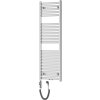 MEXEN/S - Hades radiátor + topná tyč 1200 x 400 mm, 600 W, chrom W104-1200-400-2600-01