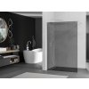 MEXEN/S - KIOTO Sprchová zástěna WALK-IN 120 x 200, grafit 8 mm, bílá 800-120-101-20-40