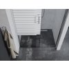 MEXEN - Apia posuvné sprchové dveře 135, pruhy, chrom 845-135-000-01-20