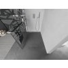 MEXEN/S - Kioto+ L Sprchová zástěna WALK-IN s poličkou a držákem ručníků 90 x 200 cm, bílý vzor, chrom 800-090-123-01-85