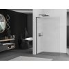 MEXEN/S - Kioto L Sprchová zástěna WALK-IN 80 x 200 cm, proužky, černá 800-080-103-70-09