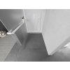 MEXEN/S - Kioto+ Sprchová zástěna WALK-IN s poličkou a držákem ručníků 90 x 200 cm, vzor, bílá 800-090-121-20-30