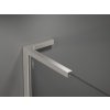 MEXEN/S - Kioto+ L Sprchová zástěna WALK-IN s poličkou a držákem ručníků 80 x 200 cm, grafit, nikl kartáčovaná 800-080-123-97-40