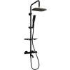 MEXEN/S - KT49 vanový sloup s termostatickou baterií, černá / zlato 779004993-75