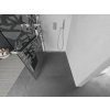 MEXEN/S - Kioto+ L Sprchová zástěna WALK-IN s poličkou a držákem ručníků 100 x 200 cm, bílý vzor, chrom 800-100-123-01-85