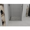MEXEN - Roma Sprchové dveře Swing 120, transparent, chrom se stěnovým profilem 854-120-000-01-00
