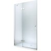 MEXEN - Roma Sprchové dveře Swing 120, transparent, chrom se stěnovým profilem 854-120-000-01-00